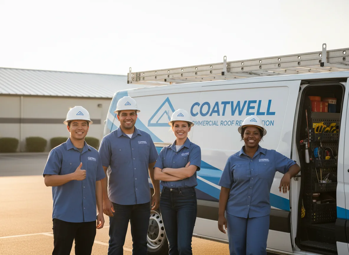 Commercial roof coating company in Pottersdale, PA